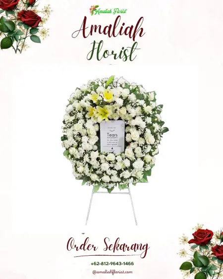 Krans Bunga Duka Panjatan